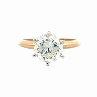 Dazzling Style Day Vibe 14k solitaire setting (6-prong)