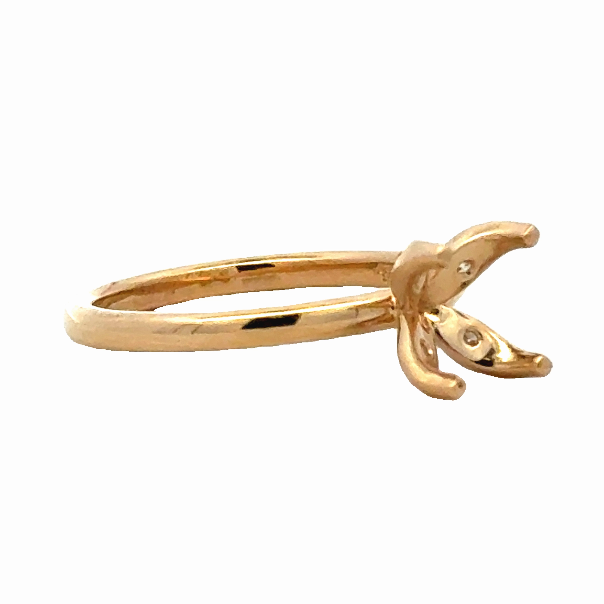 Mood Accent Fashion Trend 14ky 2 ct Oval Solitaire Semi-Mount