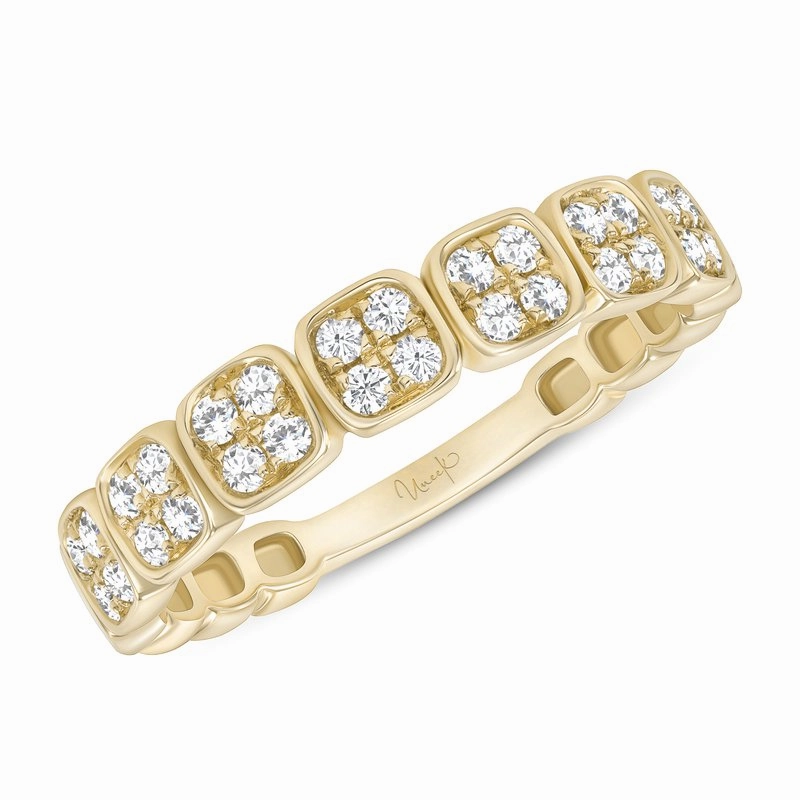 14KY Diamond Stackable Band Sophisticated Spark Fashion Statements