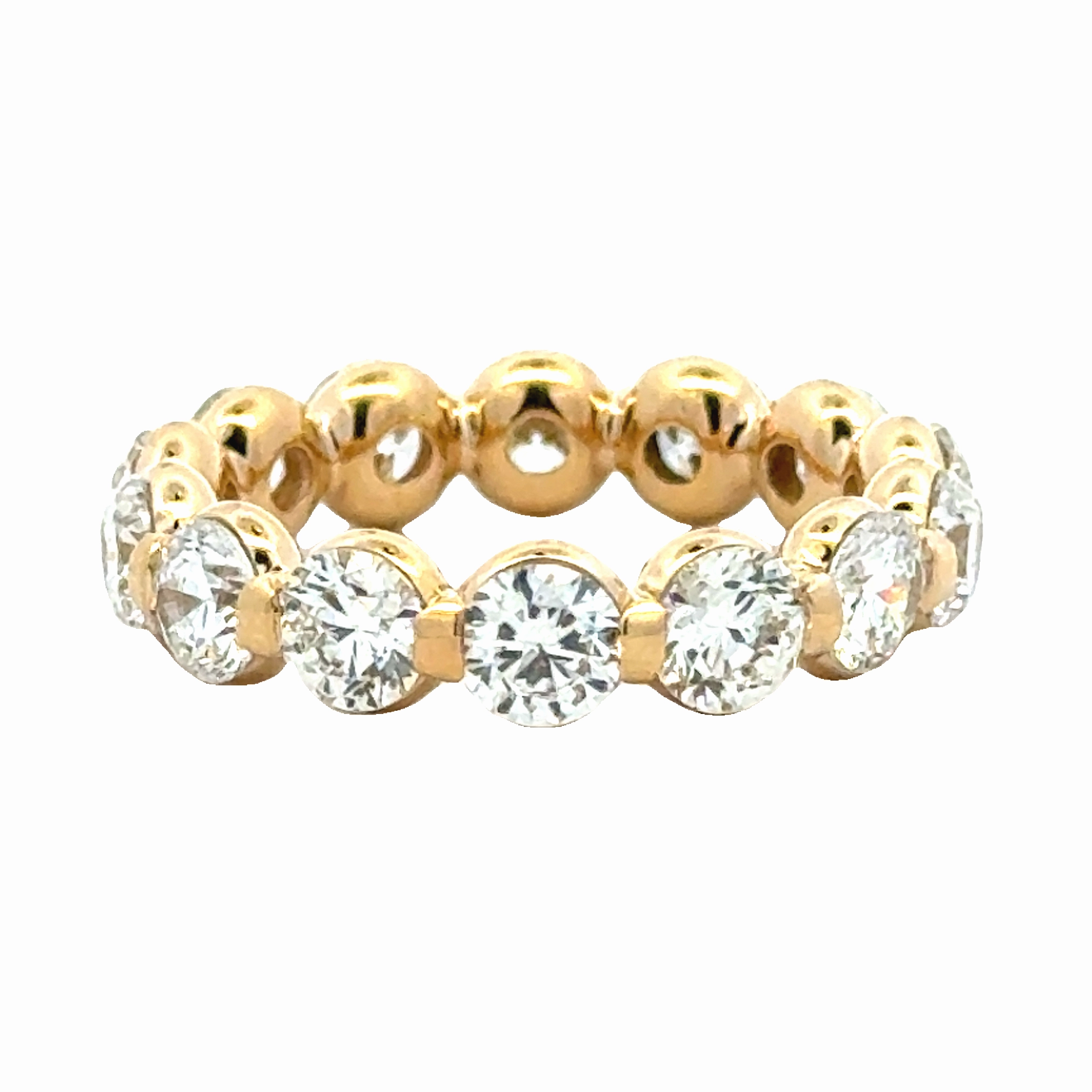 Stylish Line 14ky Eternity Band (4.26cttw)