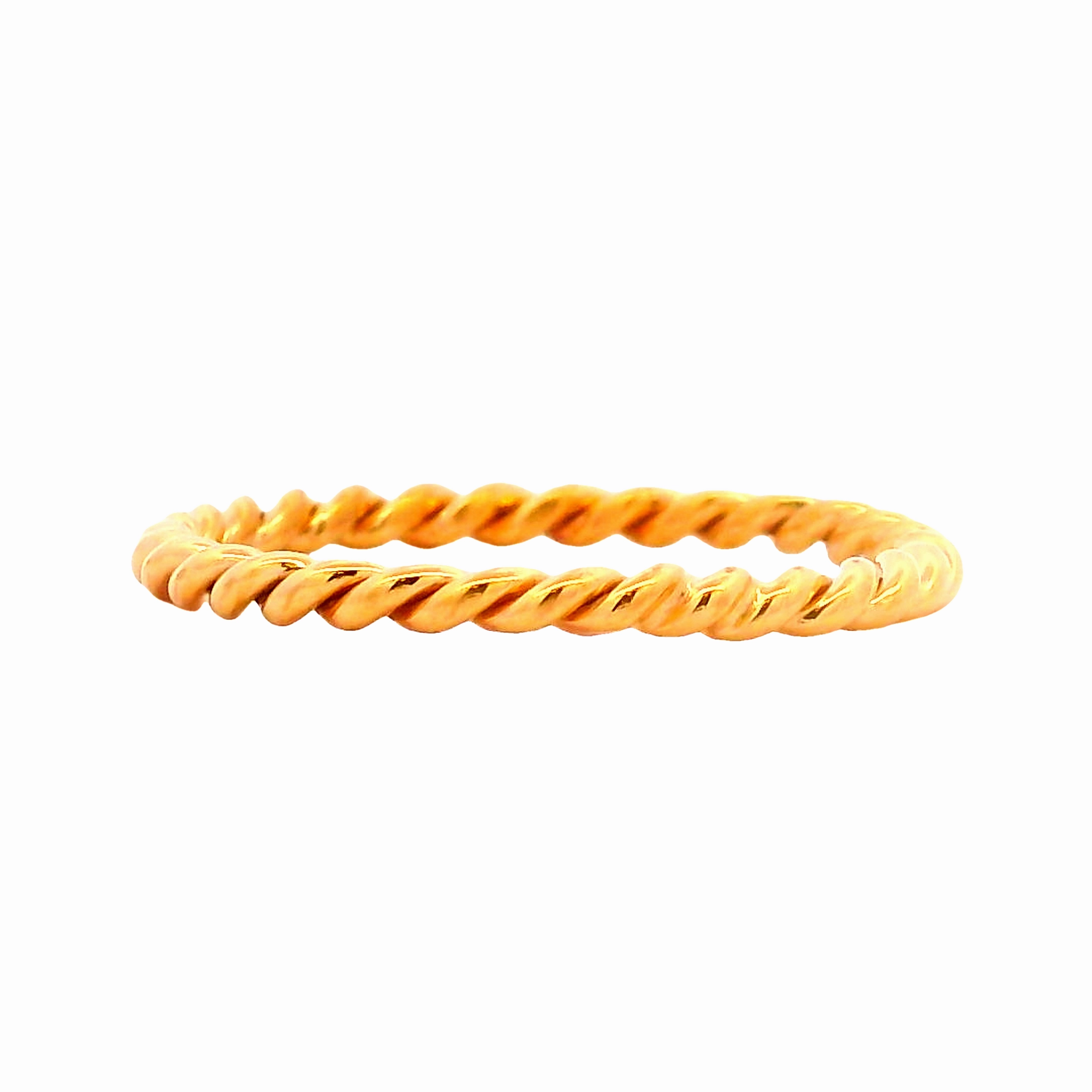 1.70mm Wide Twisted Band (Size: 6) Charming Radiance Party Ready