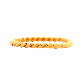 1.70mm Wide Twisted Band (Size: 6) Charming Radiance Party Ready