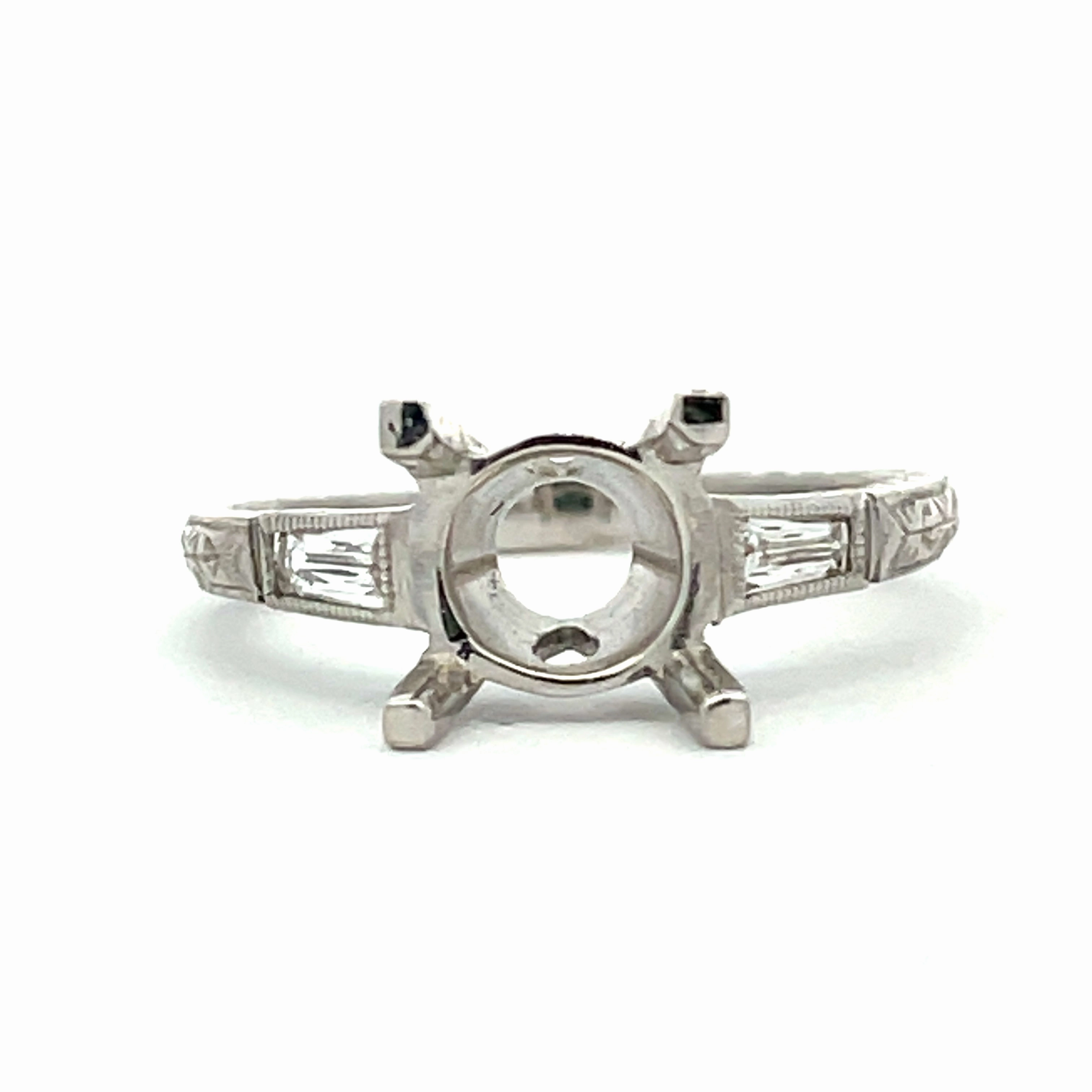 All Day Spark Delicate Features Ring/Semi-mount