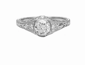 Timeless Duo ANTIQUE STYLE DIAMOND RING