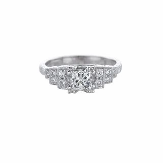 Refined Lines ANTIQUE STYLE RING 1.26CT TW