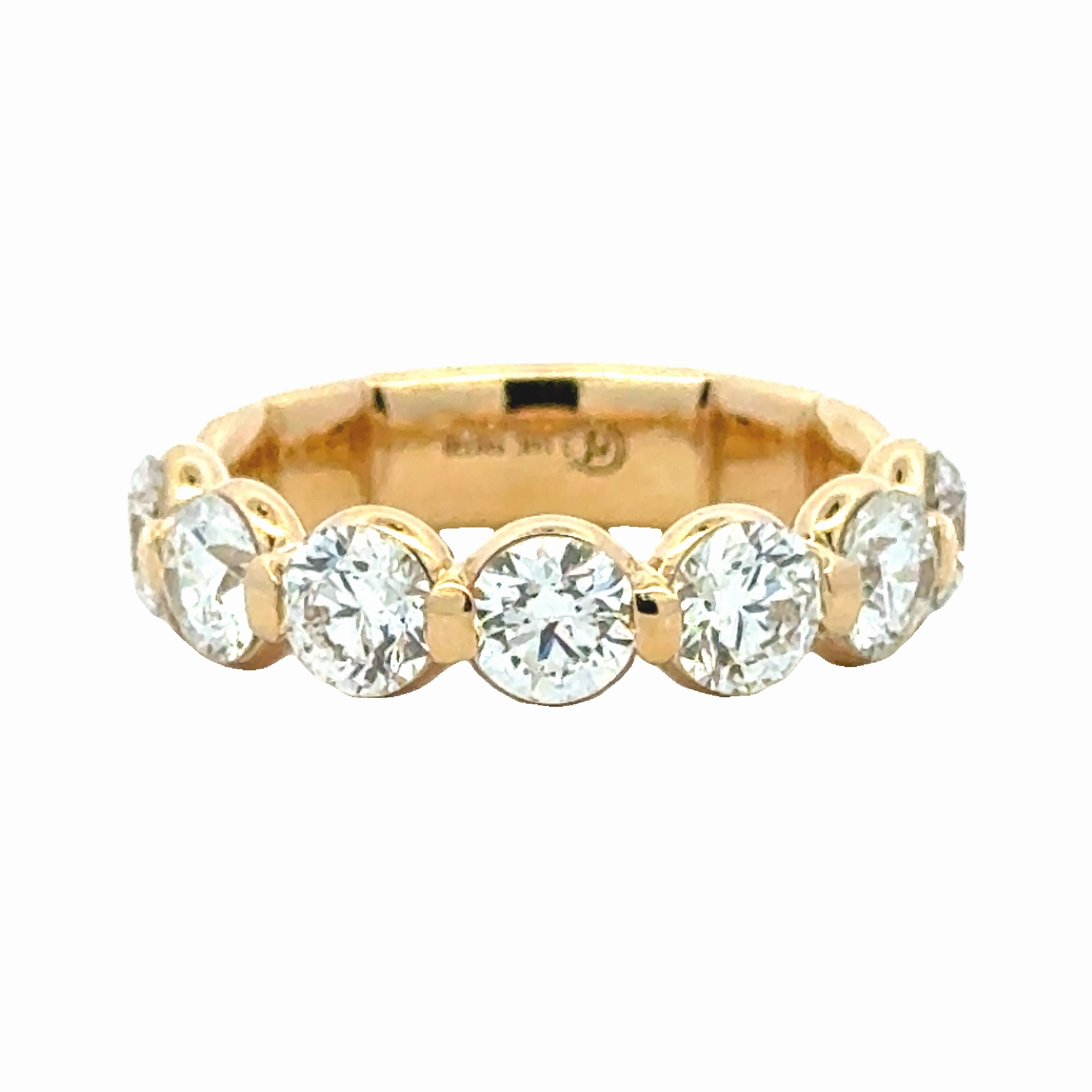 14ky 1/2 Way Around Anniversary Band (2.637cttw) All Occasion