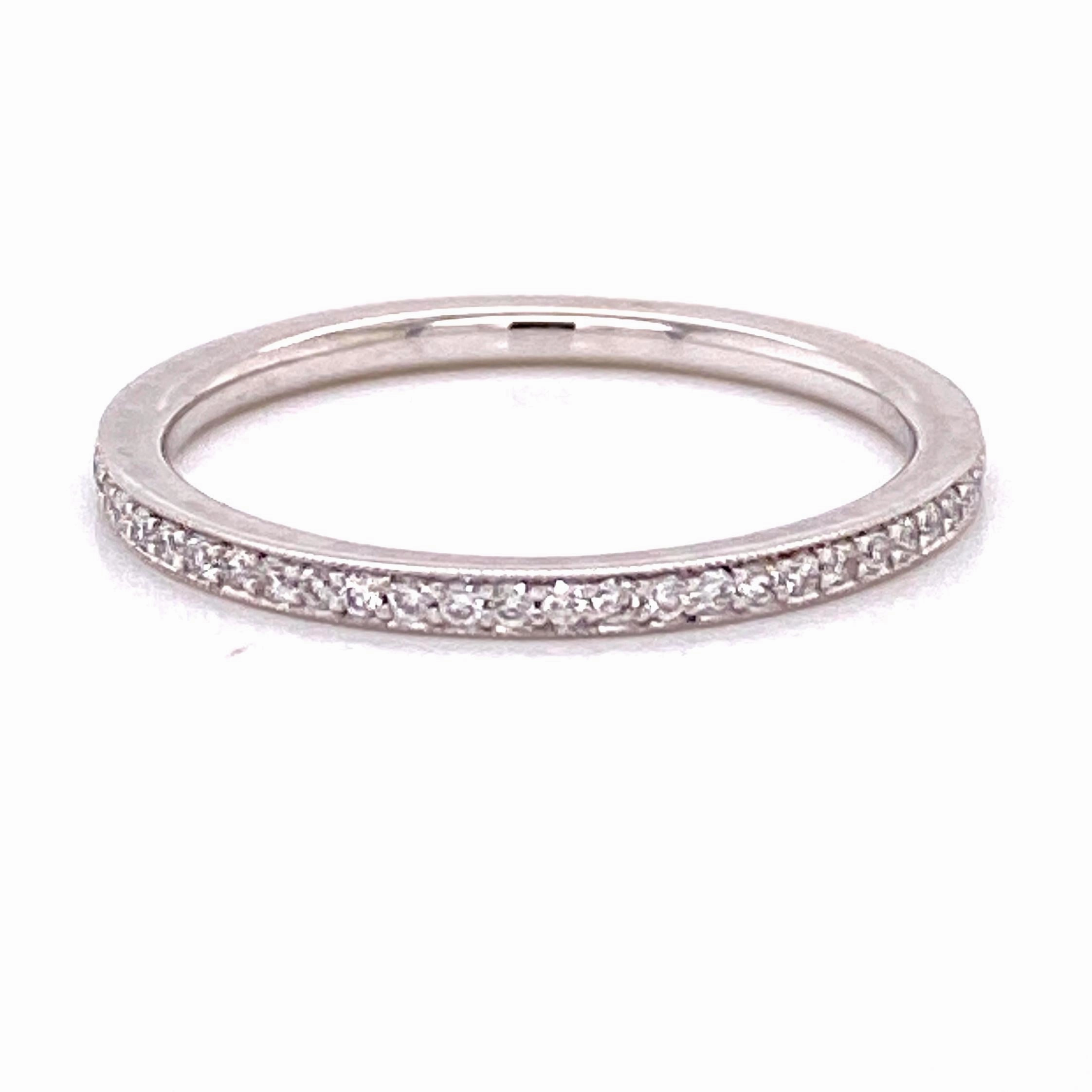 Band/French Pave Natural Touch