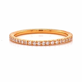 Band/French Pave/Stackable Timeless Highlight