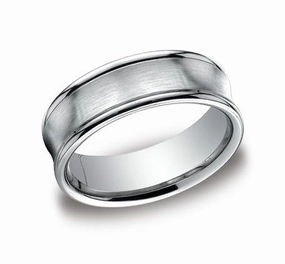 Precious Jewelry Pieces Elegant Shine Finish Band/Mens/ Precious metal