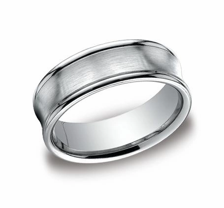 Precious Jewelry Pieces Elegant Shine Finish Band/Mens/ Precious metal