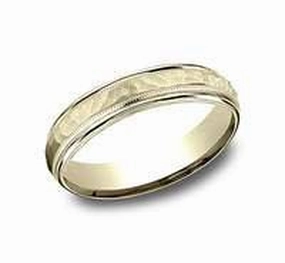 Band/Mens/ Precious metal Work Accent Shiny Pieces