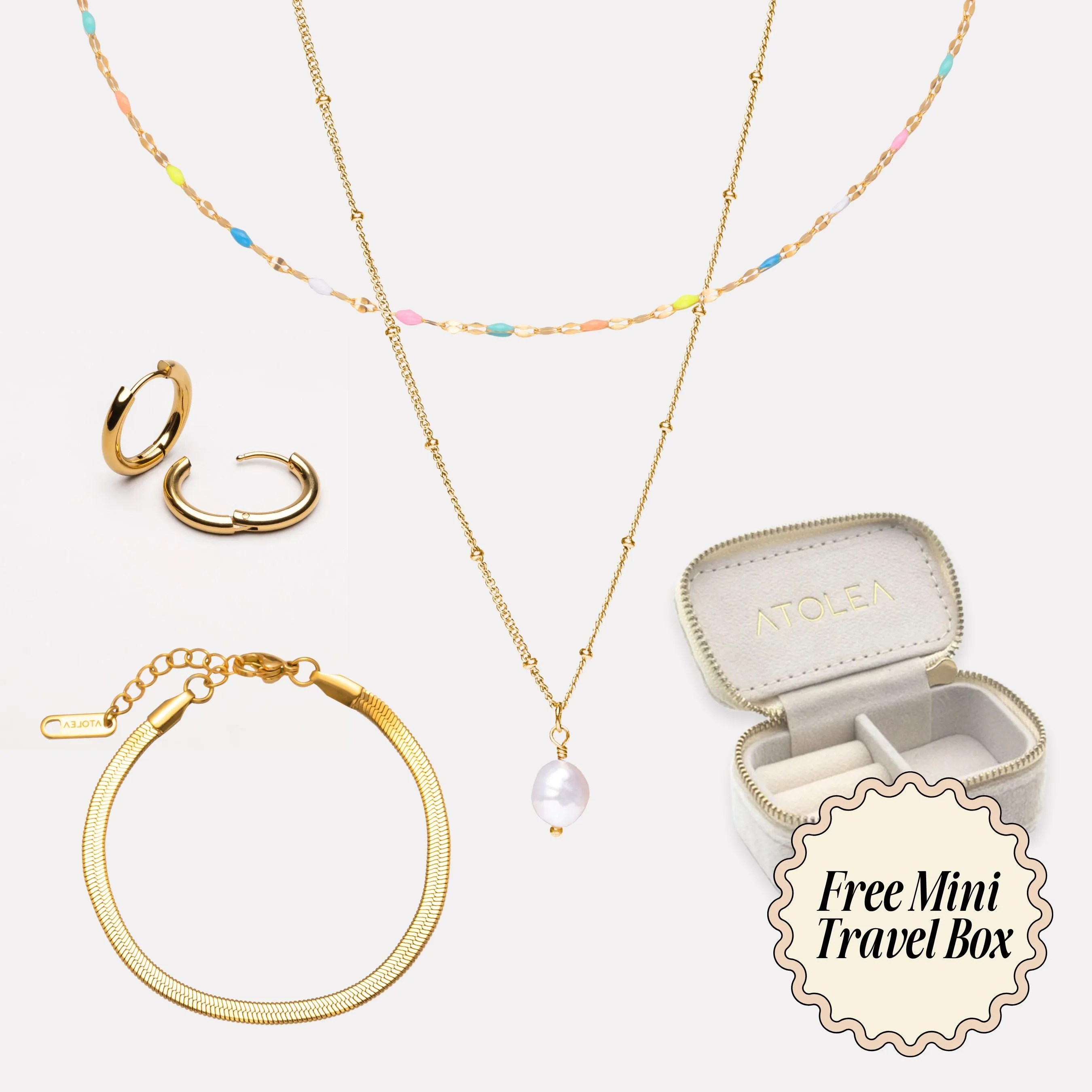 Glam Gift Minimalist Jewelry Best-Sellers Bundle