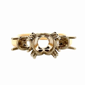 Ring/Semi-mount Handmade Jewelry Pieces Shaped Precision