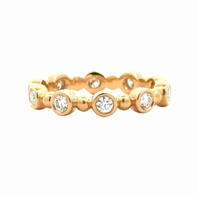 14ky Eternity Band (.50cttw) Luxe Glow Effortless Touch