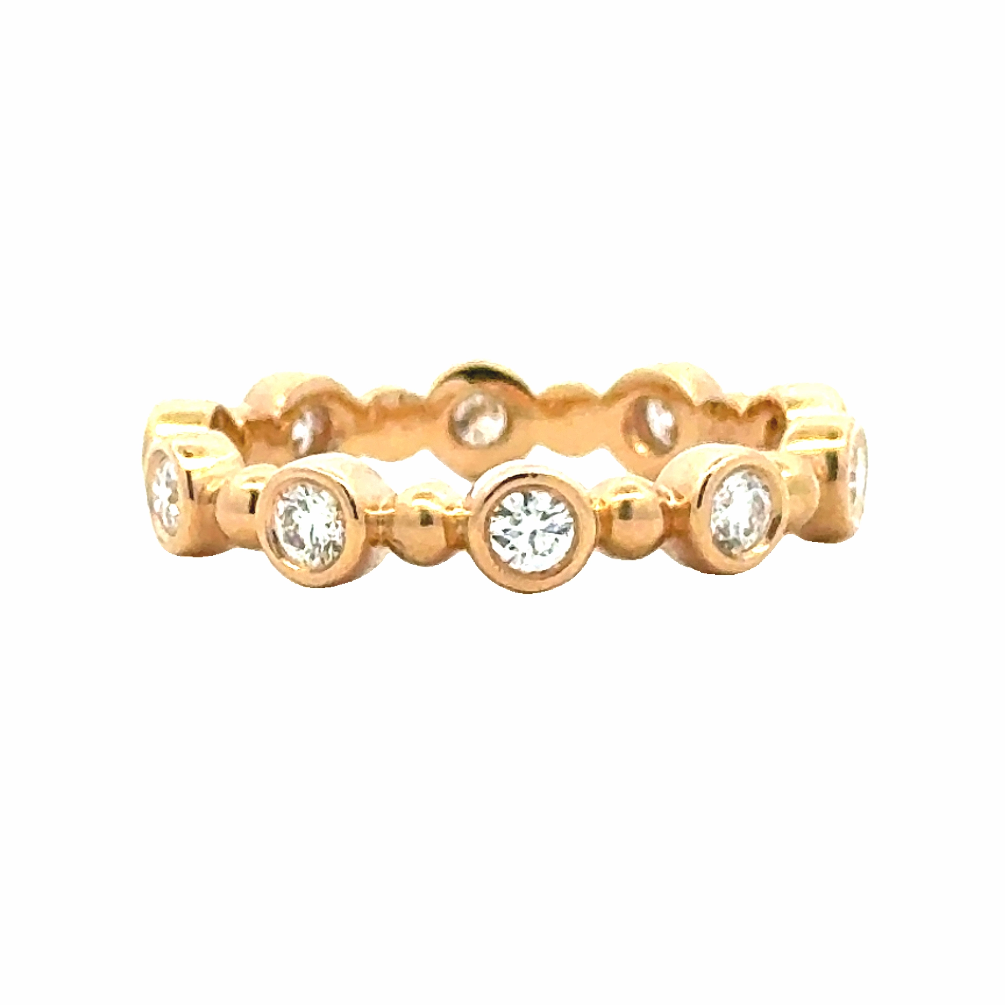 14ky Eternity Band (.50cttw) Luxe Glow Effortless Touch