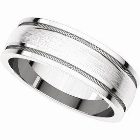Subtle Mood Band/Mens/ Precious metal