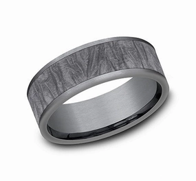 GENTS TANTALUM WEDDING BAND Petite Shine