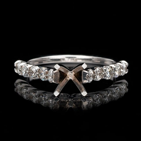 Ring/Semi-mount Radiant Spark Graceful Line