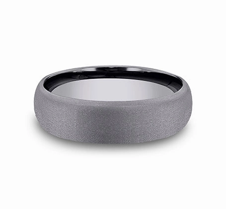 Modern Craft Weekend Chic GENTS TANTALUM WEDDING BAND