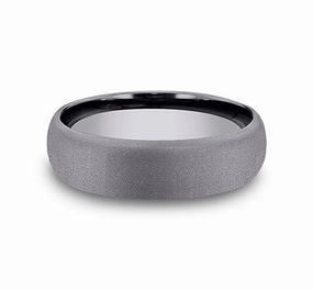 Modern Craft Weekend Chic GENTS TANTALUM WEDDING BAND