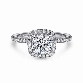Exquisite Detailing DIAMOND SEMI-MOUNT