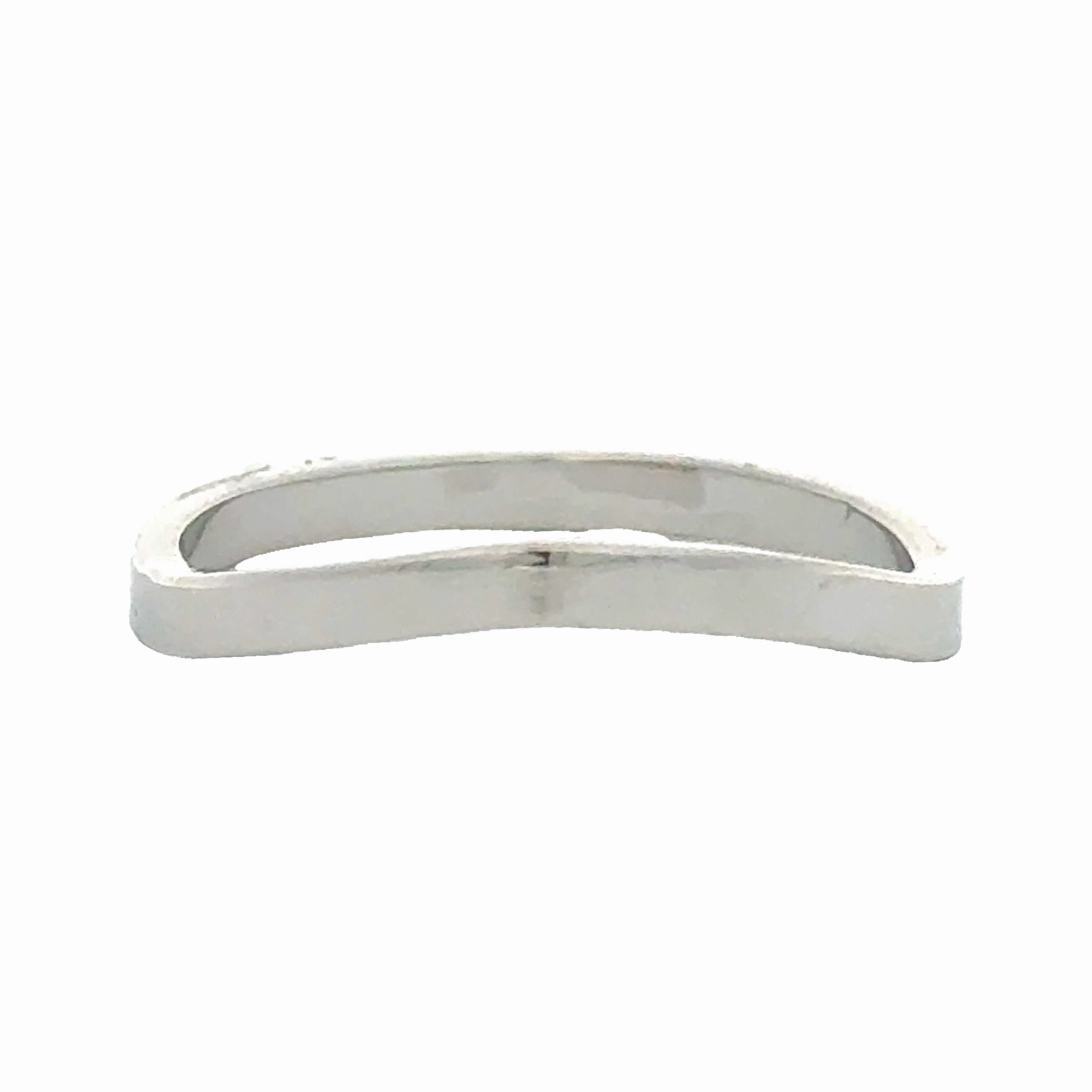 Gala Ready Curved Platinum Band (2.00mm)