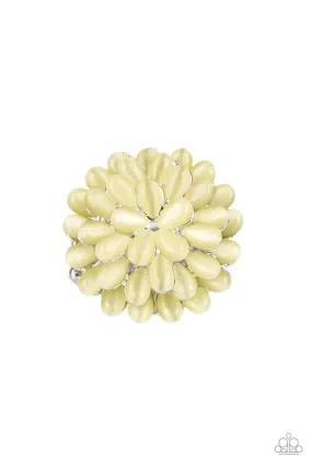 daily accessory Artisan Art Paparazzi Accessories ? Bloomin Bloomer - Yellow Ring?Flat Rate Ship $4.50?