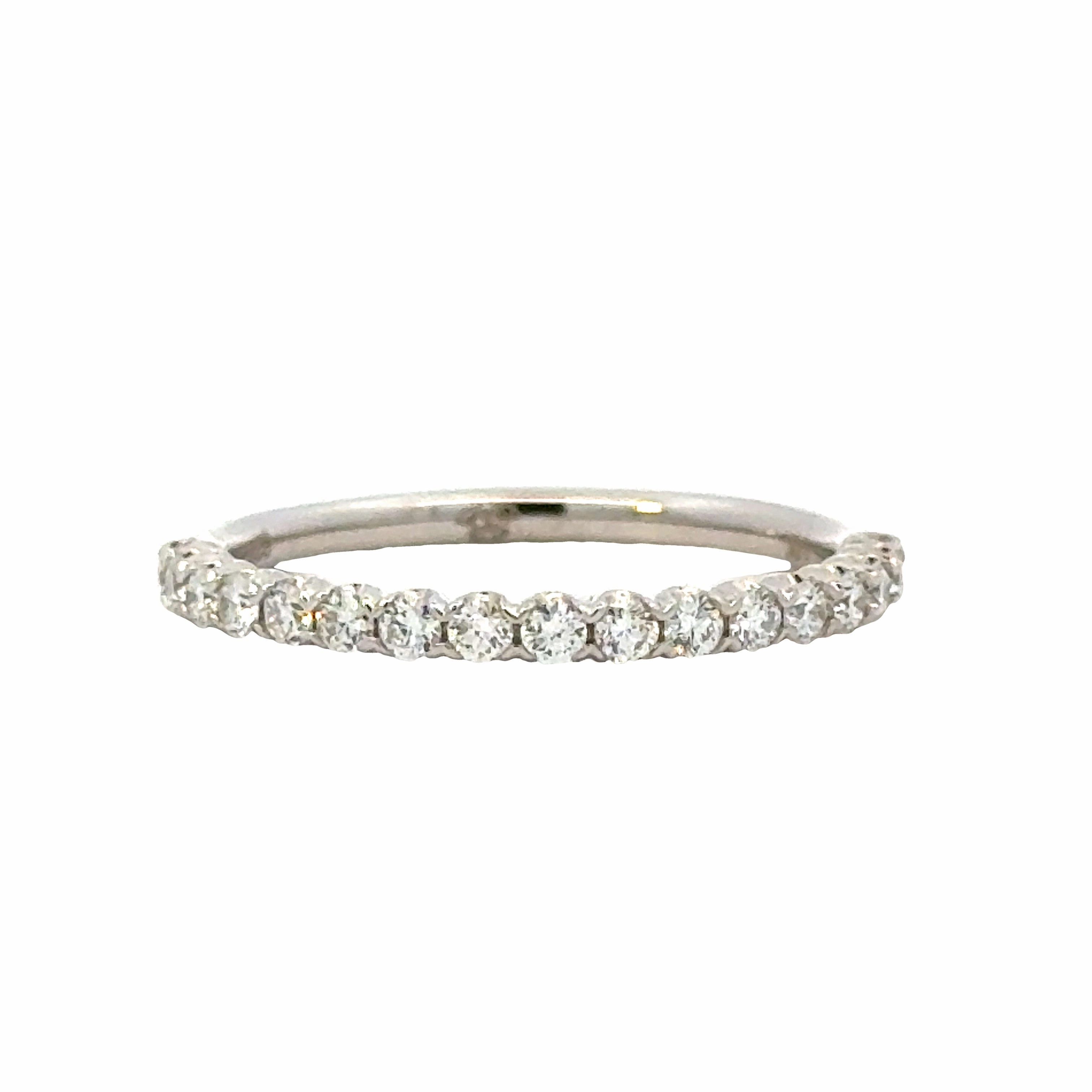Stylish Twist Diamond Anniversary Band