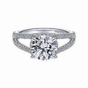 DIAMOND HALO SEMI-MOUNT Fashion Jewelry Favorite Accent