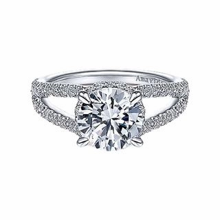DIAMOND HALO SEMI-MOUNT Fashion Jewelry Favorite Accent