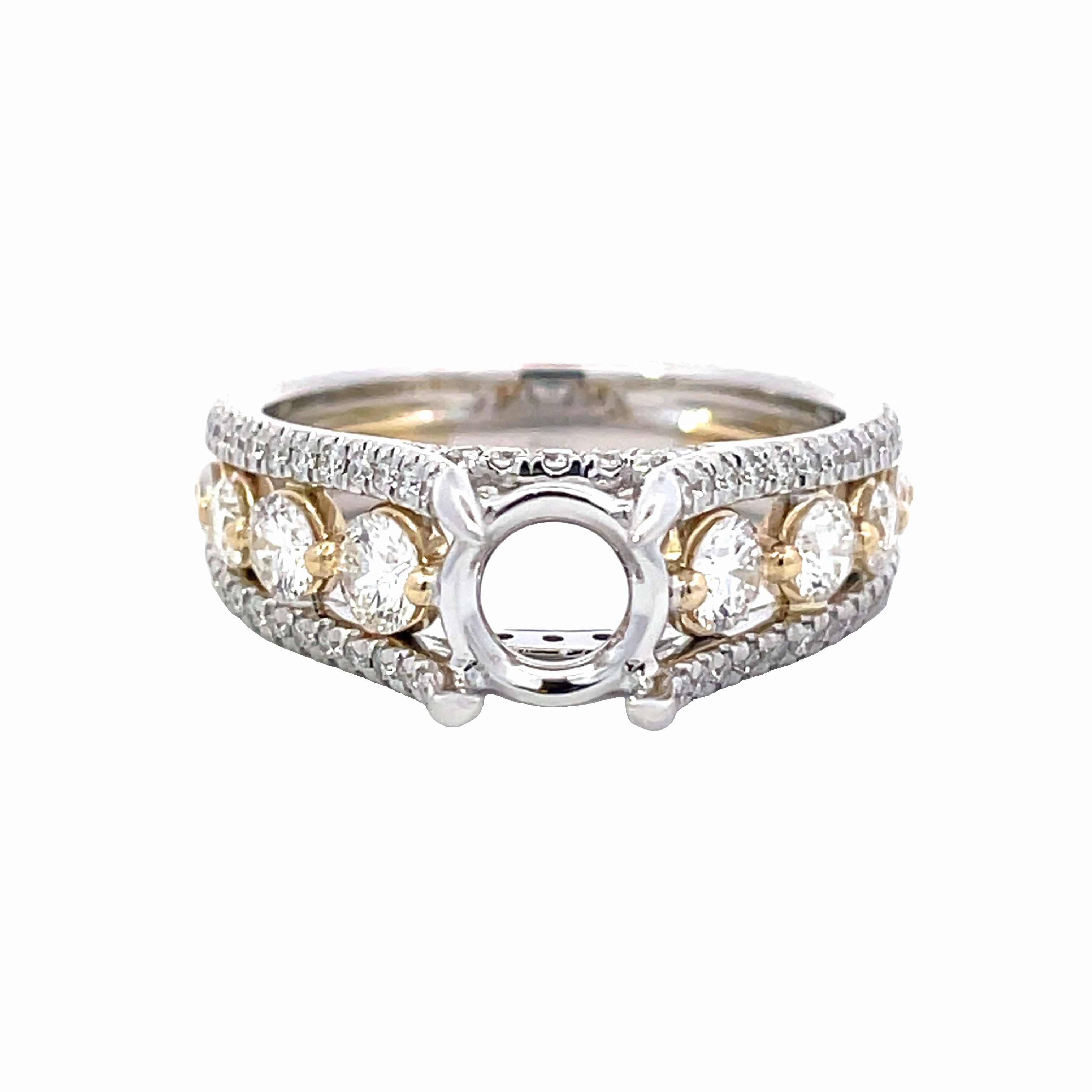 DIAMOND SEMI MOUNT Modern Flair Chic Layer