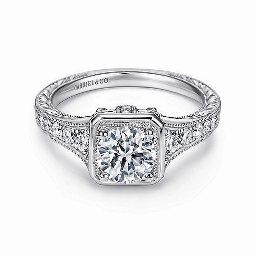 Allure Edge Accent Detail DIAMOND SEMI-MOUNT