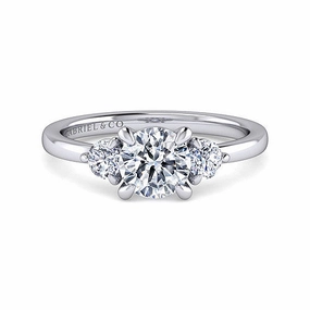 Stylish Twist DIAMOND SEMI-MOUNT