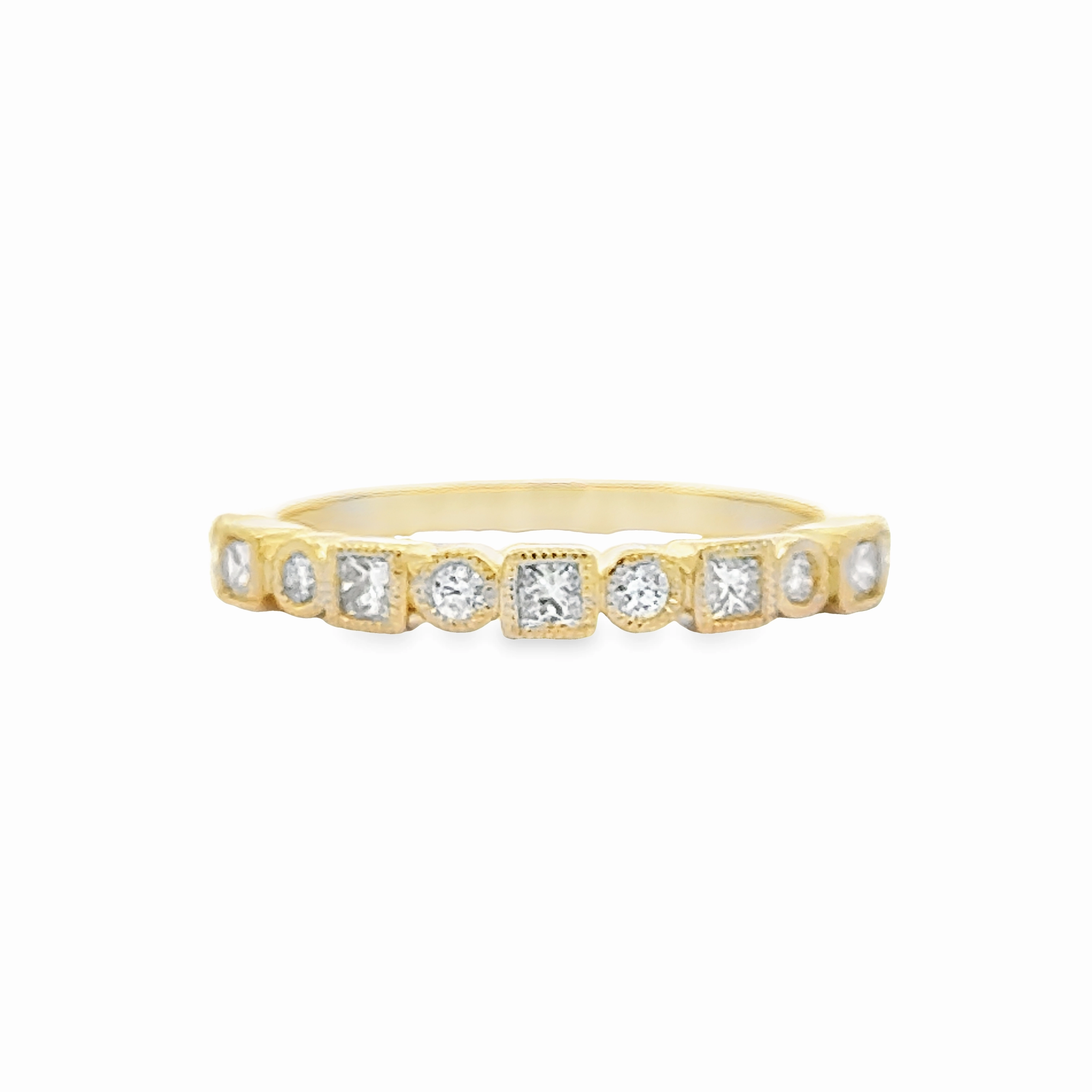 Diamond Stackable Band Romantic Feel
