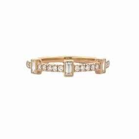 Soft Radiance Diamond Stackable Band