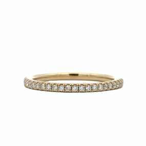 Festive Set Diamond Wedding Band