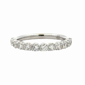 Timeless Style Daywear Fit Diamond Wedding Band