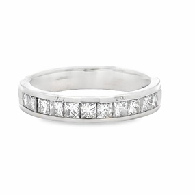 DiamondAnniversary Band Contemporary Layer Handcrafted Touch