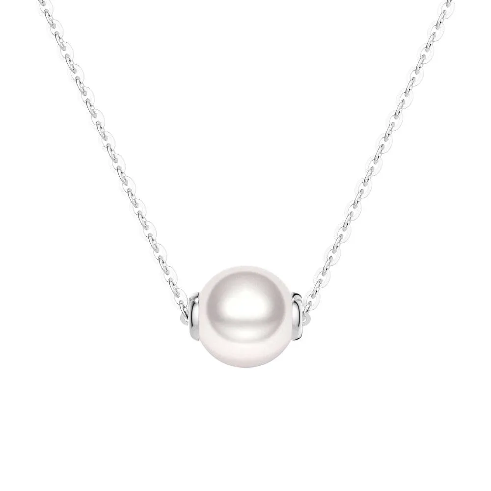 8mm Classic Freshwater Cultured Pearl Pendant Spring Style Ideal Jewelry