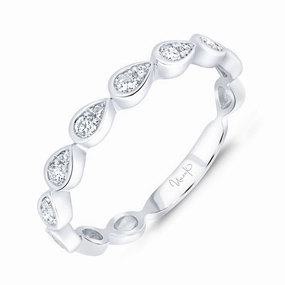 Sophisticated piece 14KW Diamond Stackable Band (0.28cttw)