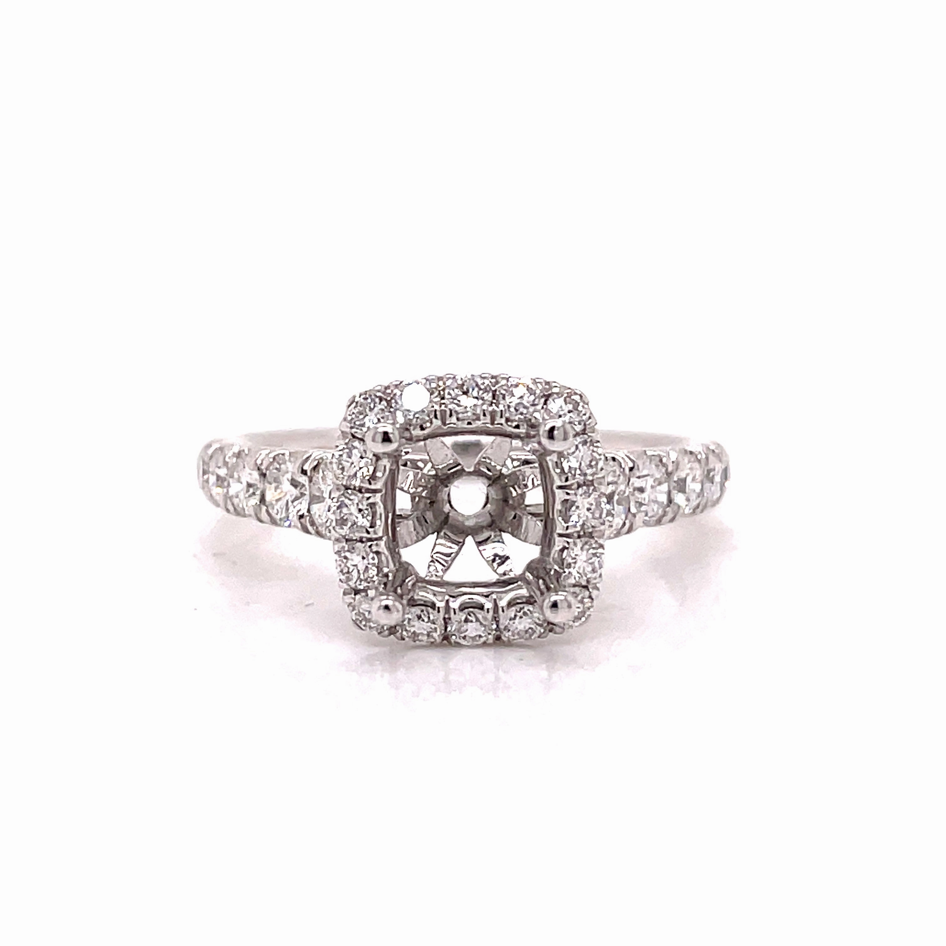 0.80cttw halo Semi Mounting Playful Spark