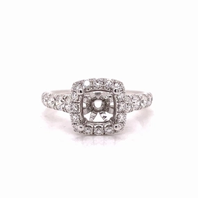 0.80cttw halo Semi Mounting Playful Spark