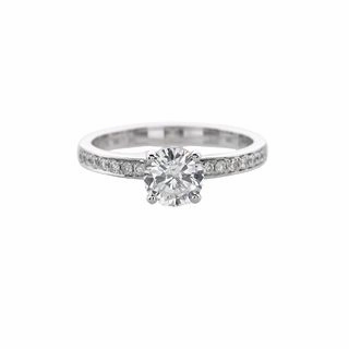 Bold Craftsmanship HIDDEN HALO DIAMOND RING 1.01CT TW