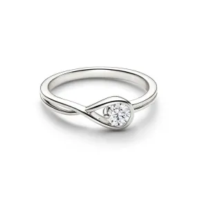 Endless Love Infinite Lab Grown Diamond Promise Ring Glamorous Piece