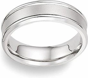 Fresh Highlight Refined Style Band/Mens/ Precious metal
