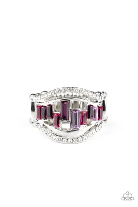 Special Event Any Season Look Paparazzi Accessories ? Treasure Chest Charm - Purple Ring?Flat Rate Ship $4.50?