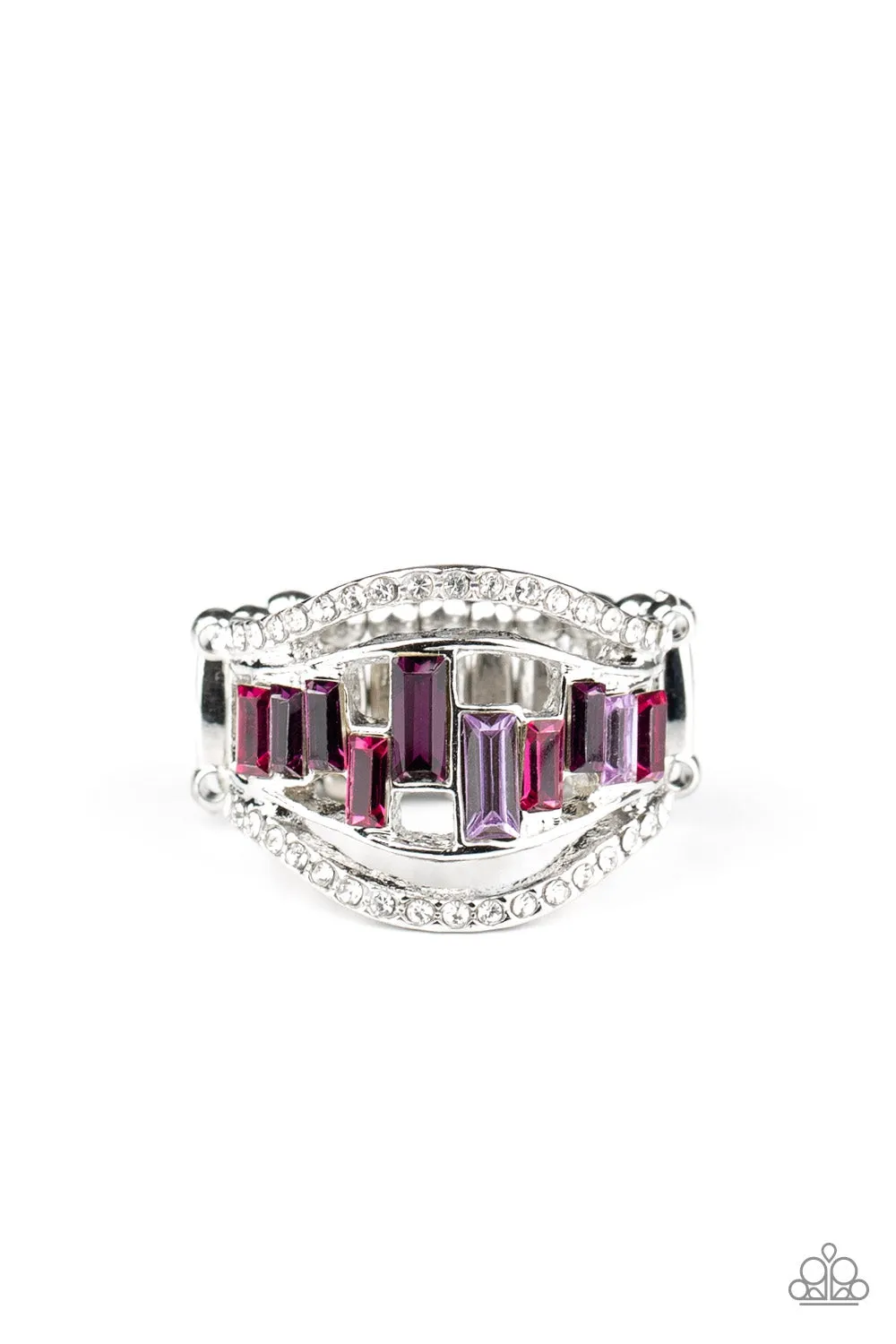 Special Event Any Season Look Paparazzi Accessories ? Treasure Chest Charm - Purple Ring?Flat Rate Ship $4.50?