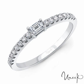 Formal Gift Party Vibe 14KW DIAMOND STACKABLE BAND
