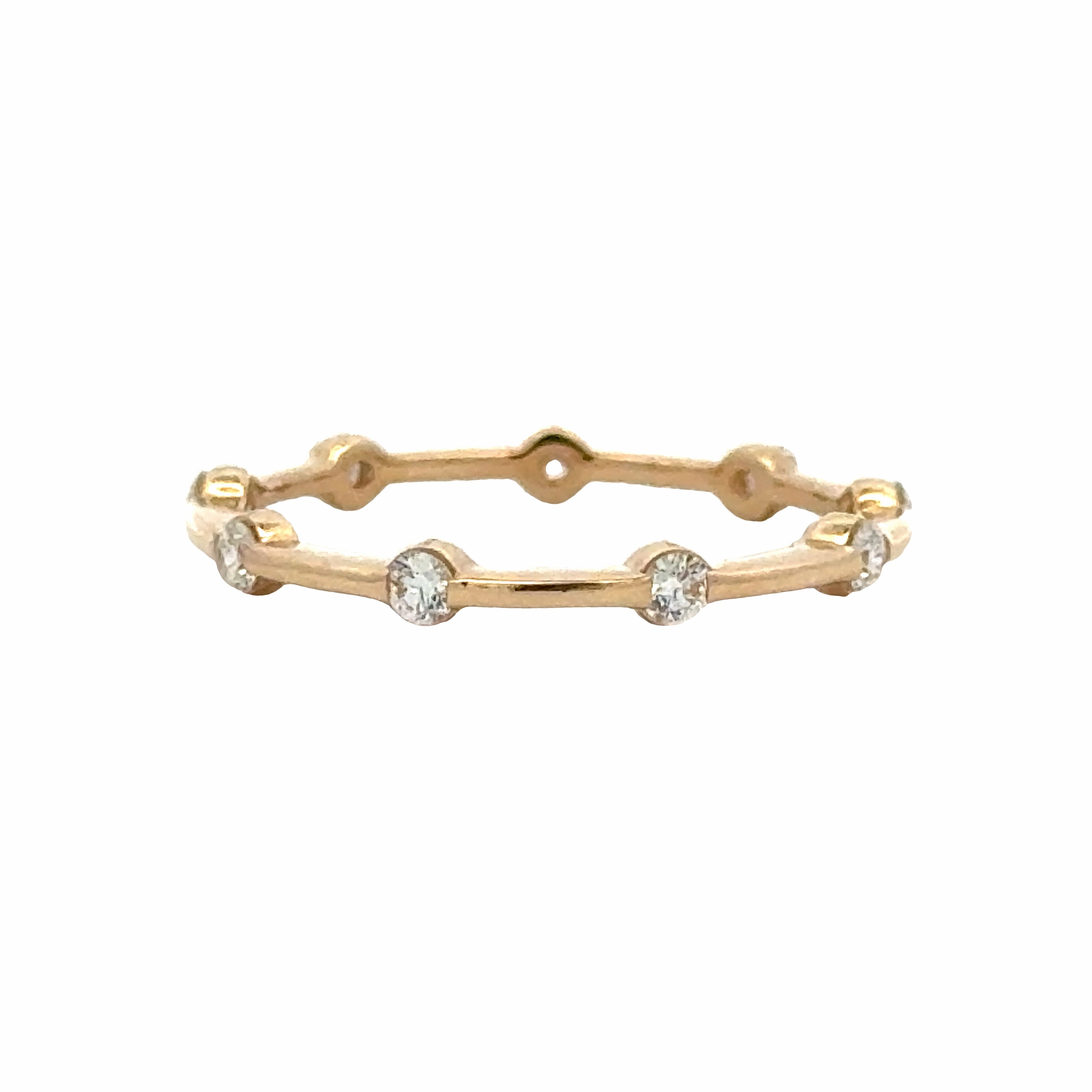 Diamond  Eternity Band Subtle Elegance Muted Glow