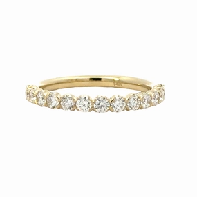 Classic Accent Versatile Sparkle 14KY Diamond Anniversary Band (0.68cttw)